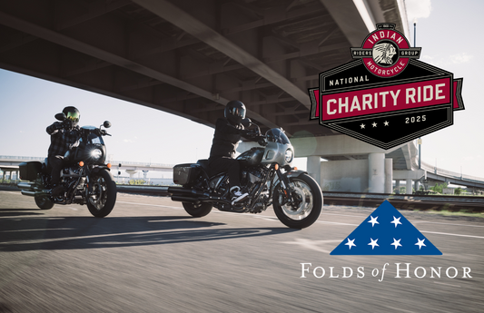 INDIAN MOTORCYCLE’S NATIONAL “RIDE WITH US” DEMO DAYS EVENT TO BENEFIT FOLDS OF HONOR WITH EVERY TEST RIDE