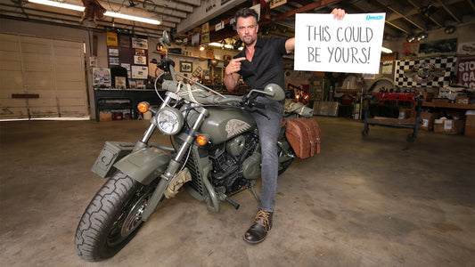Have Lunch with Josh Duhamel & Take Home a Custom "Call of Duty" Motorcycle