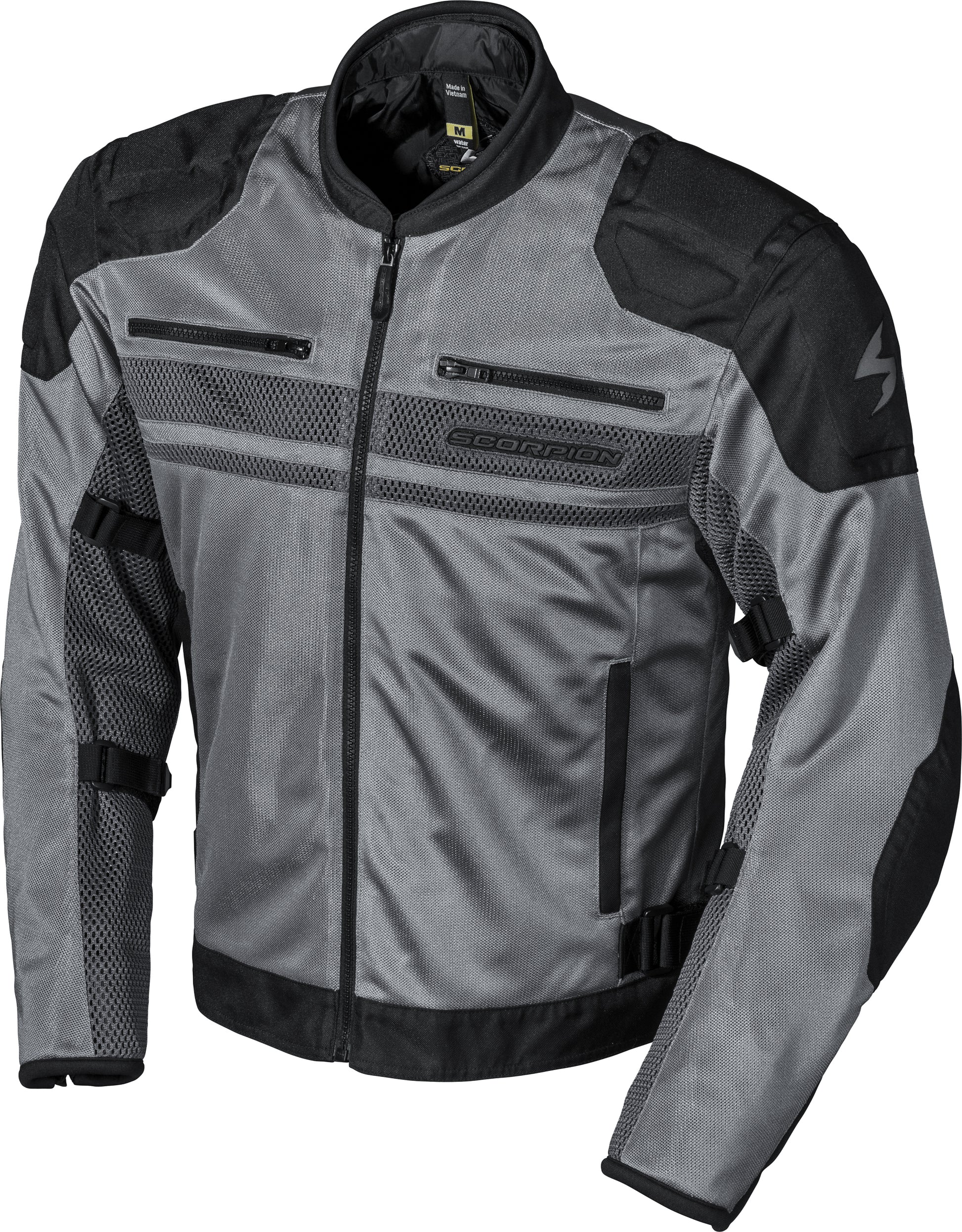 Scorpion EXO Vortex Air Mesh Jacket Dark Grey Large - Breathable Motorcycle Riding Gear