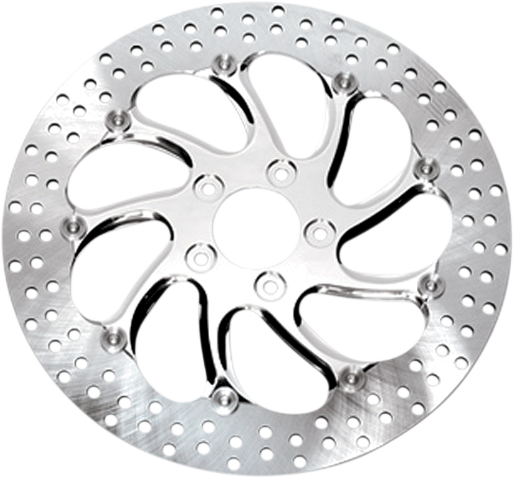 PERFORMANCE MACHINE (PM) Brake Rotor - 11.5" - Torque - Chrome 0133-1523TORRS-CH