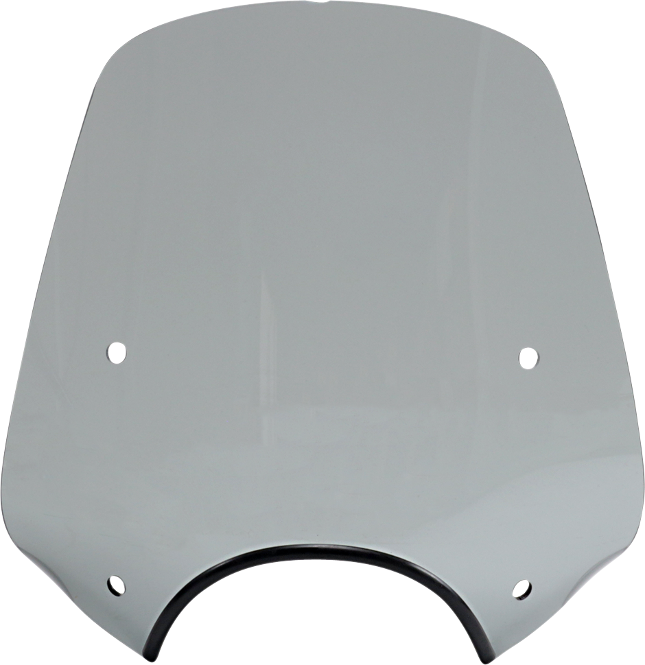 MEMPHIS SHADES Pop Top Windshield - Headlight Cut Out - Black Smoke