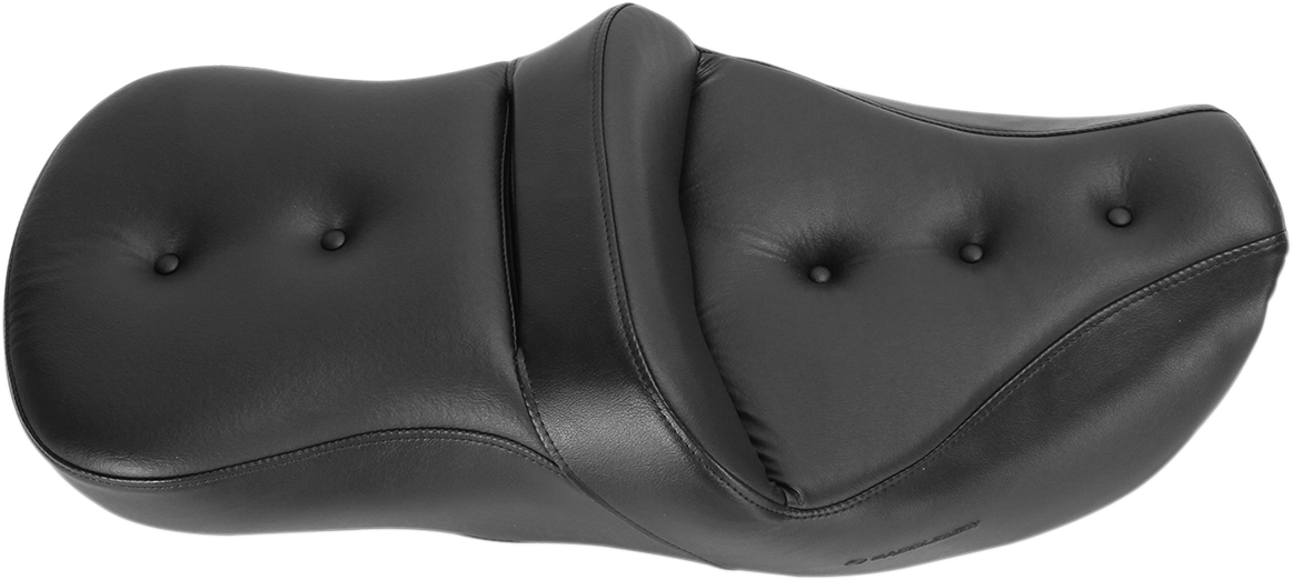SADDLEMEN Pillow Top Roadsofa™ Heated Motorcycle Seat - Black, Part 897-06-181HCT