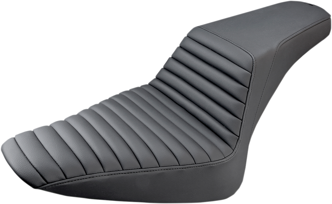 SADDLEMEN Step-Up Front Tuck-n-Roll Seat - Black - Part 812-26-171