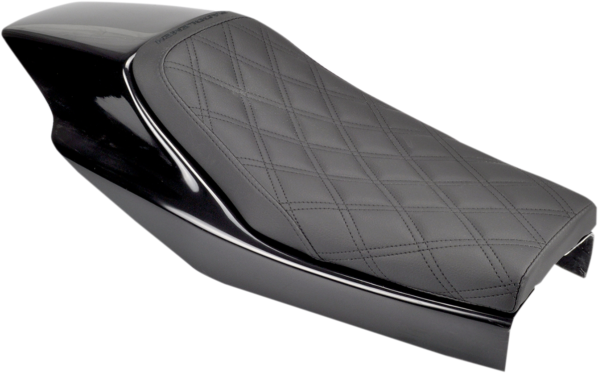 SADDLEMEN Eliminator Seat - Black Lattice Stitched Z4204 for Marine Vehicles