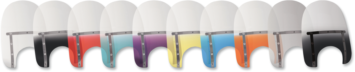 MEMPHIS SHADES Memphis Slim Windshield - Clear