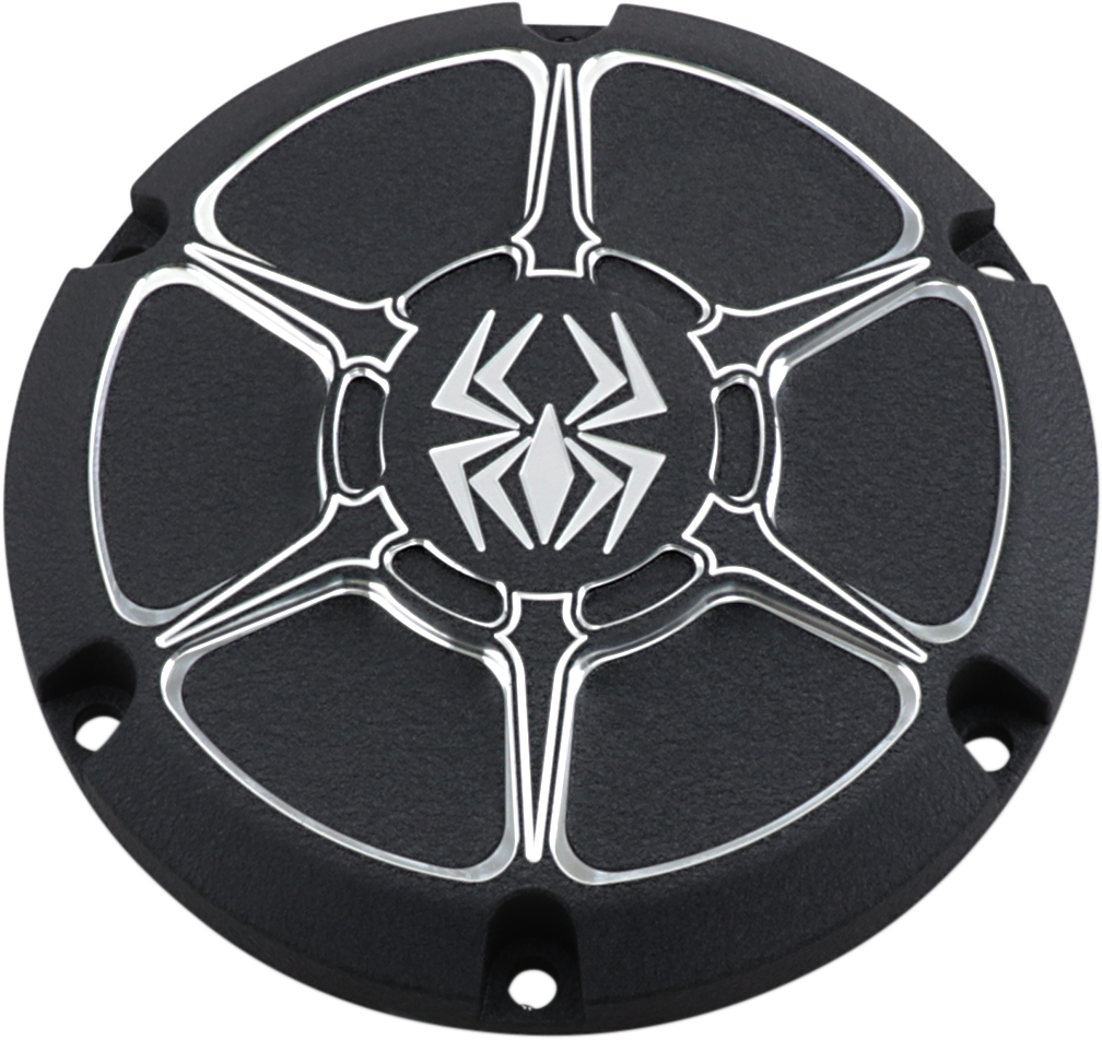 REKLUSE Derby Cover for Harley-Davidson Sportster - Wrinkle Black RMS-0515002