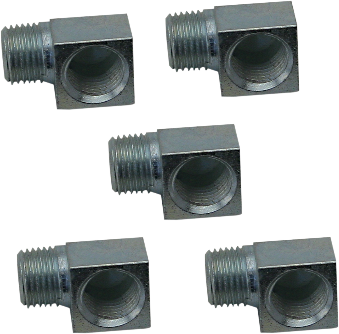 S&S CYCLE 50-1007 Supply and Return Elbow - 90 Degree 5-Pack