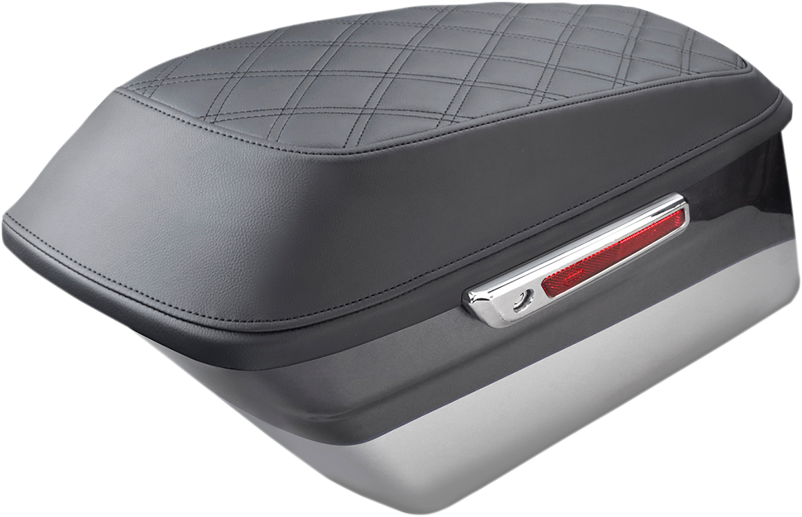 SADDLEMEN Saddlebag Cover Lattice Stitch for FL 2014-2023 L870-14-LS