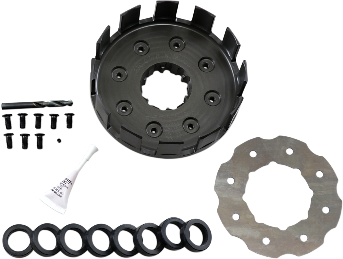REKLUSE Clutch Basket RMS-4137 – High-Performance Billet Aluminum Replacement for Enhanced Durability