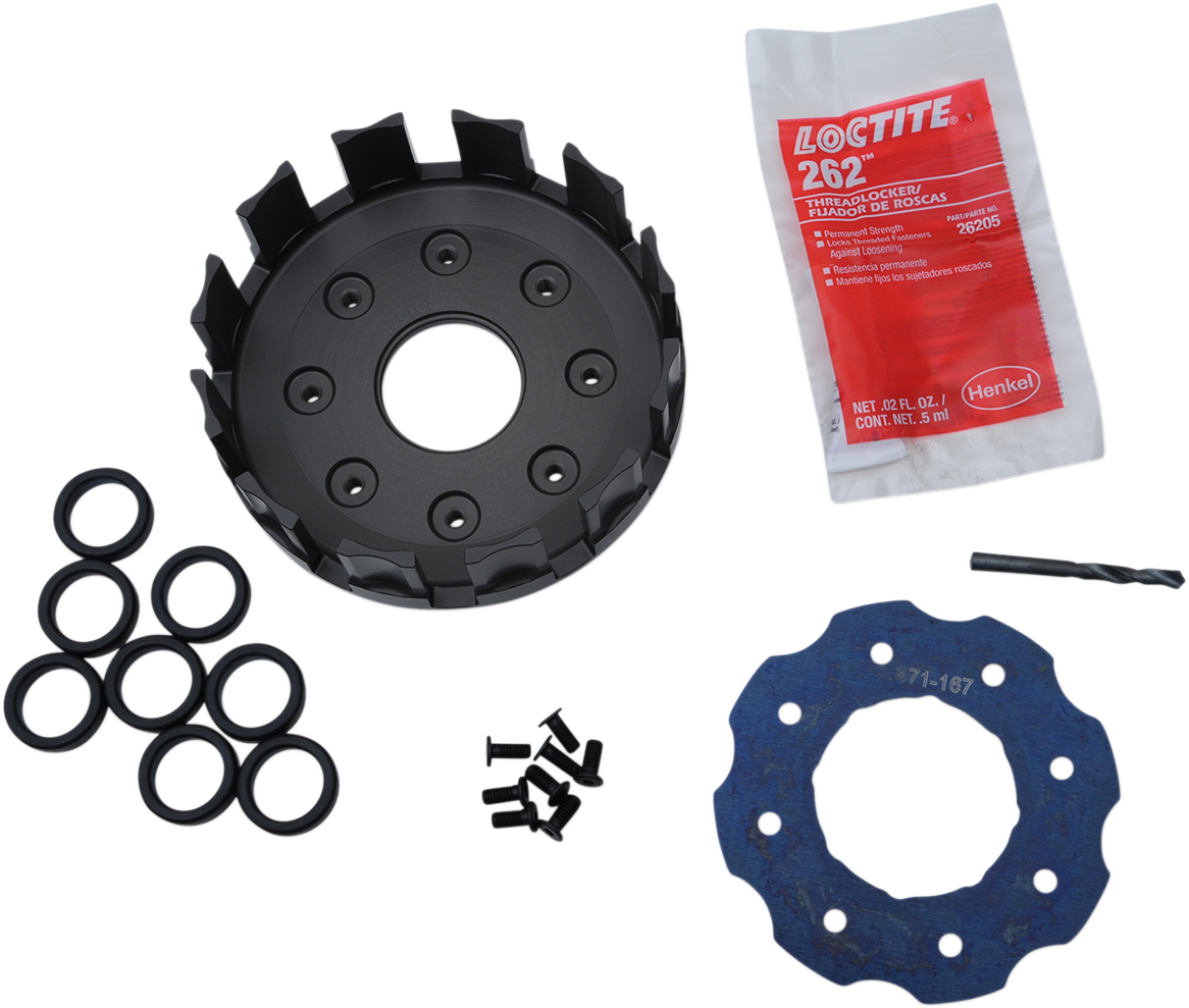 REKLUSE Clutch Basket RMS-4167 – Heavy-Duty Billet Aluminum Construction for Enhanced Performance