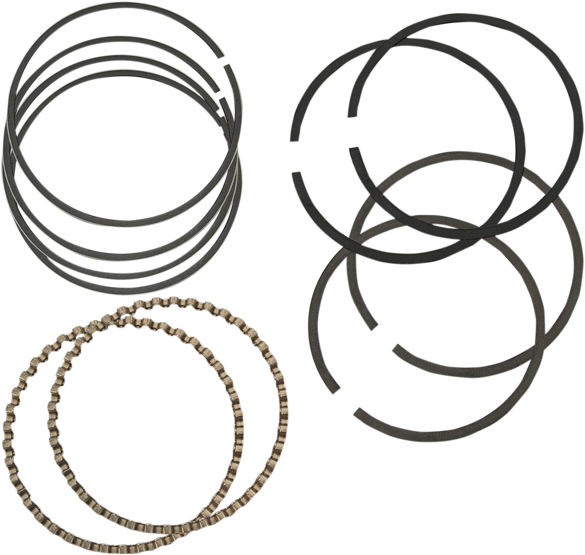 S&S CYCLE Replacement Piston Rings for 3.625-Inch Pistons - Part No. 94-1221X