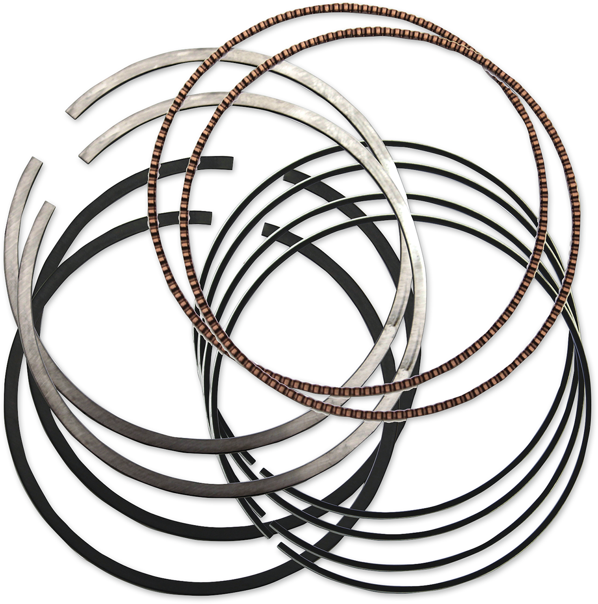 S&S CYCLE Replacement Piston Rings for 4.125 Inch Pistons - Standard - Part 940-0014
