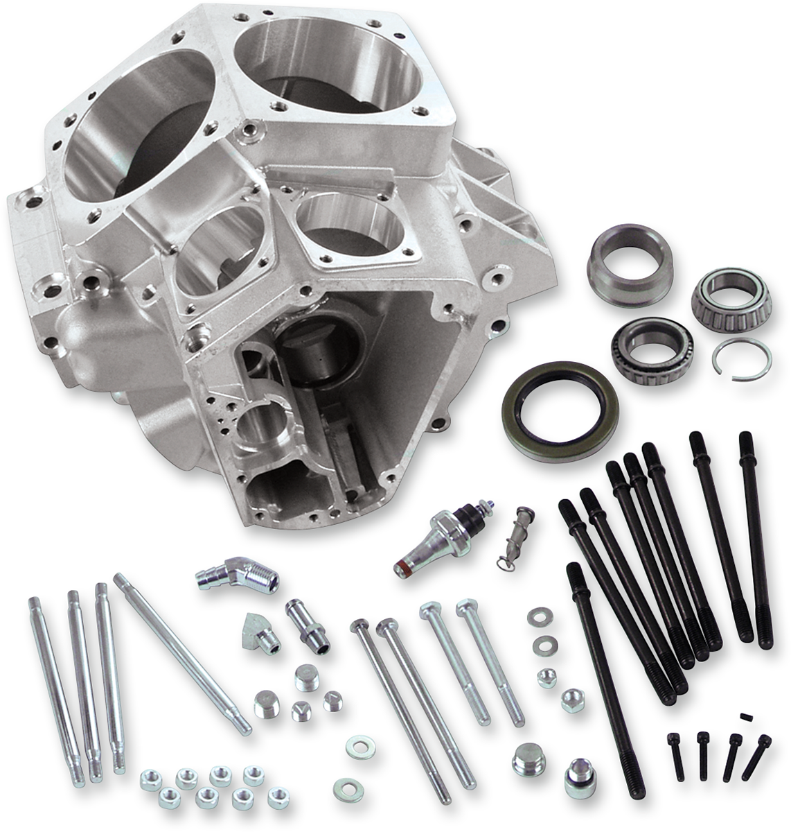 S&S CYCLE Evolution Big Twin Engine Case with 4.000" Bore - Part 31-0047