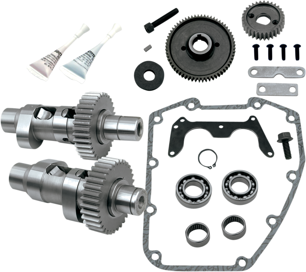 S&S Cycle Easy Start Camshaft 106-4840 for Twin Cam 1999-2006 with 640 Gear Drive