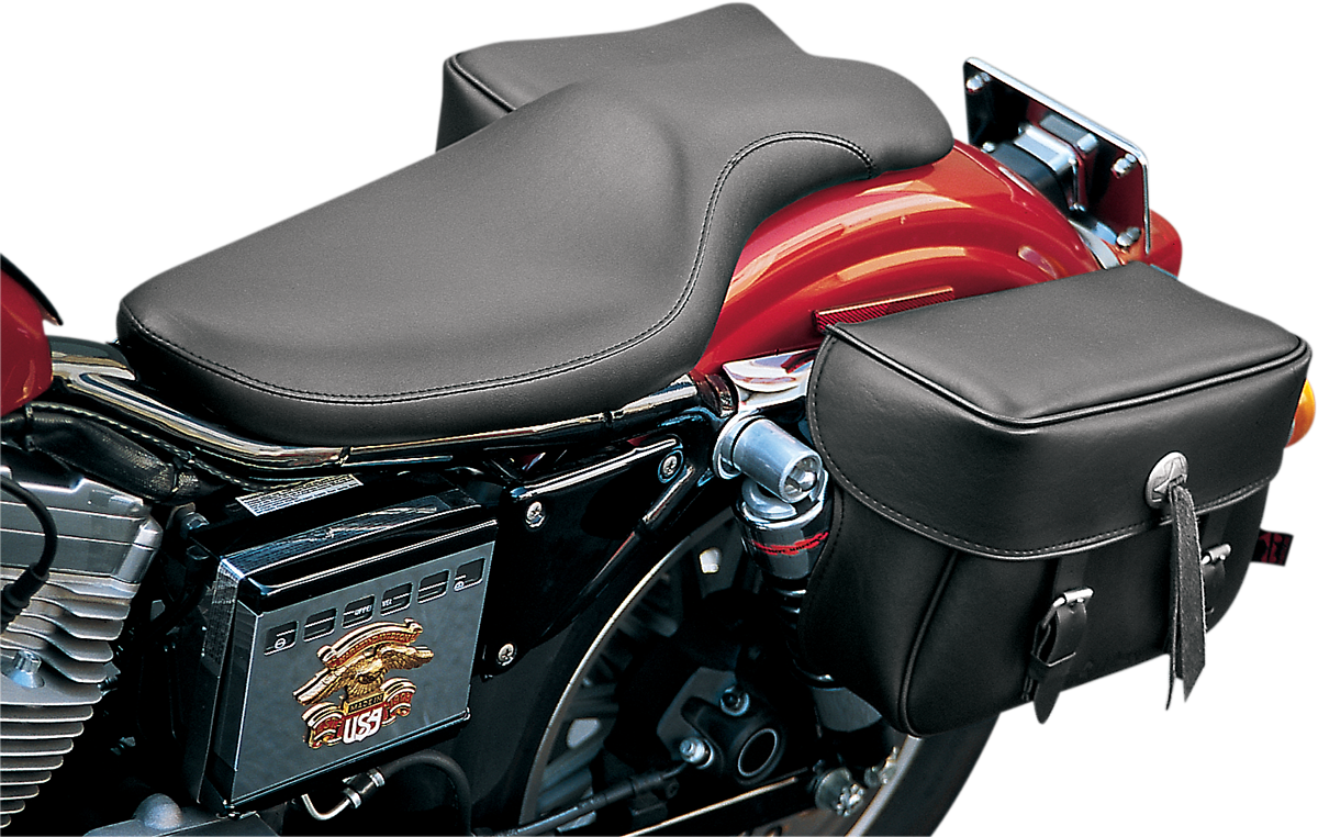 SADDLEMEN Profiler Seat for Sportster 1979-2003 – Supple SaddleHyde™ with GelCore™ Comfort
