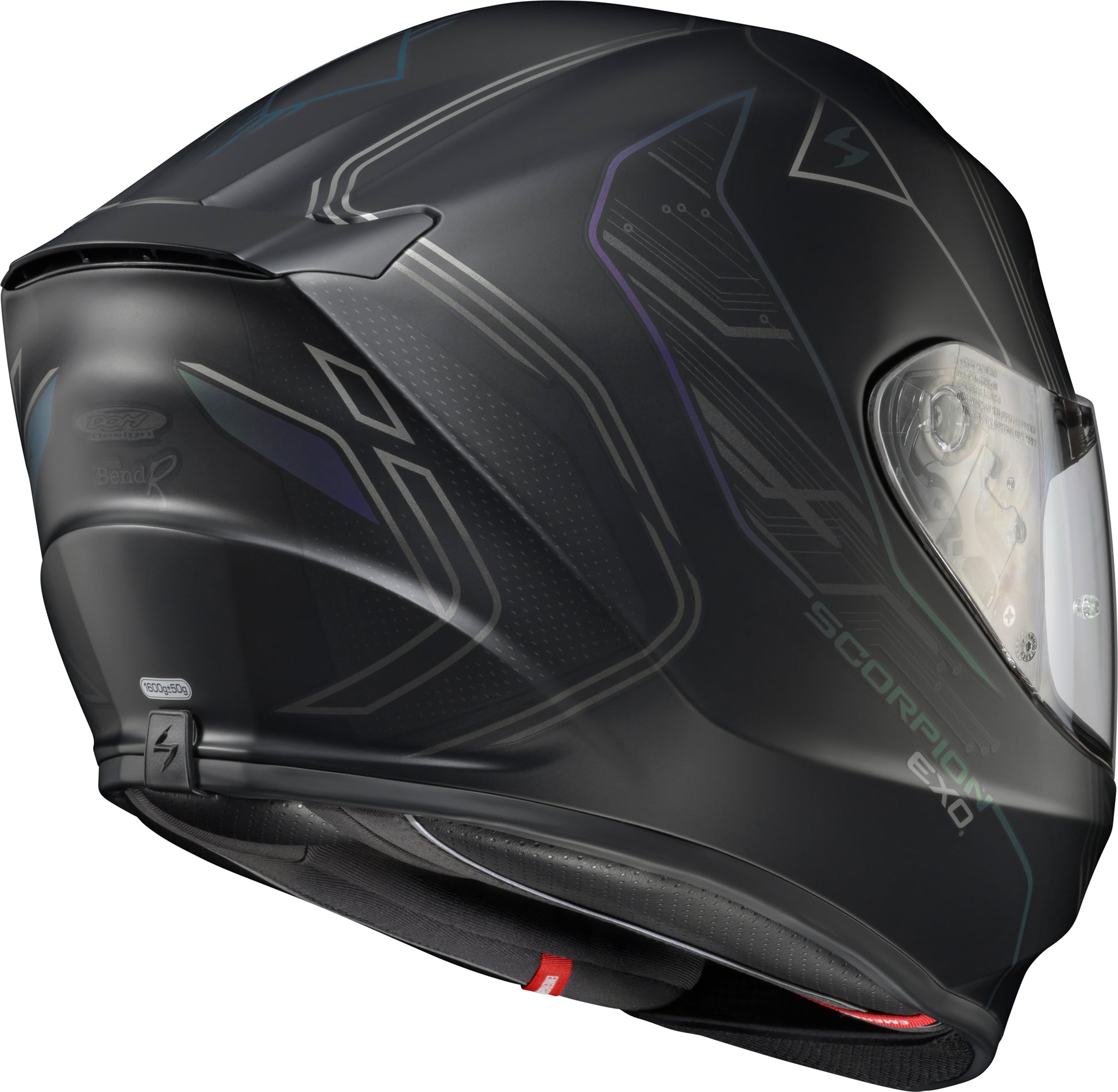 Scorpion EXO Exo R330 Full Face Helmet Bendr Black Medium