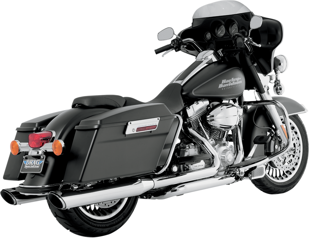 VANCE & HINES Twin Slash Muffler Chrome Part 16763
