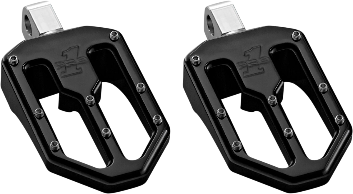 PRO-ONE PERF.MFG. Moto V1 Pegs - Male - Black 500751B