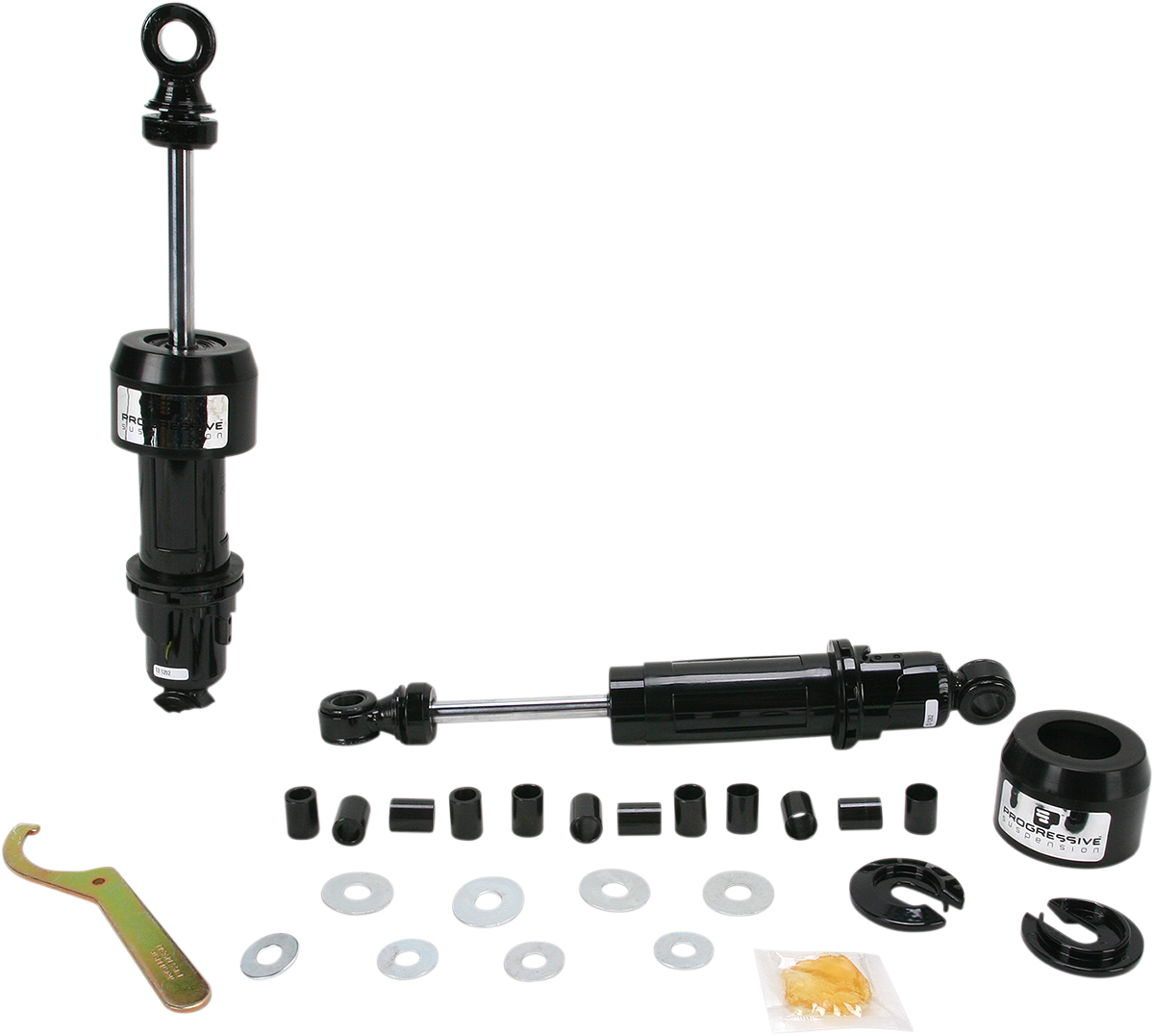 Progressive Suspension 12-1202B 13-inch Black 12-Series Gas-Charged Shocks