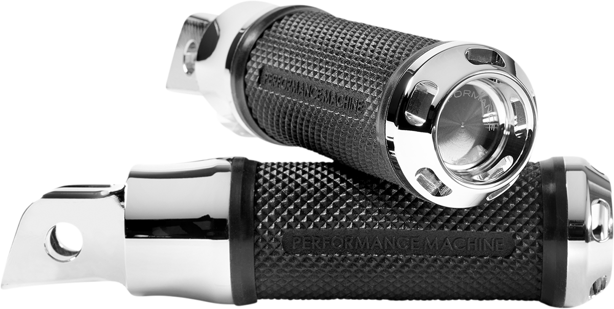 PERFORMANCE MACHINE (PM) Apex Foot Pegs - M8 - Chrome 0035-1239M-CH