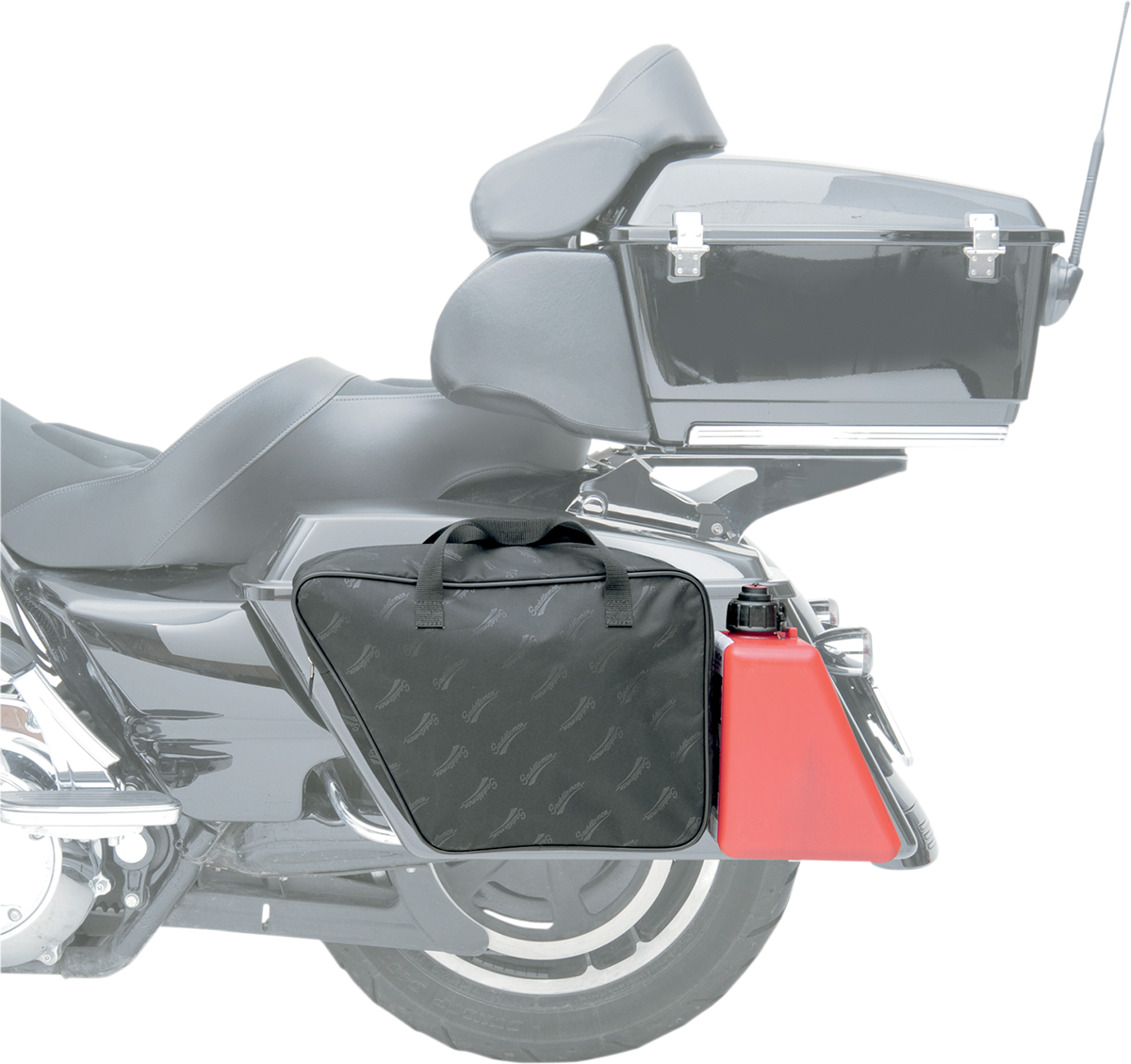 SADDLEMEN Saddlebag Liner EX000543 – Durable Waterproof Storage for Motorcycle Saddlebags