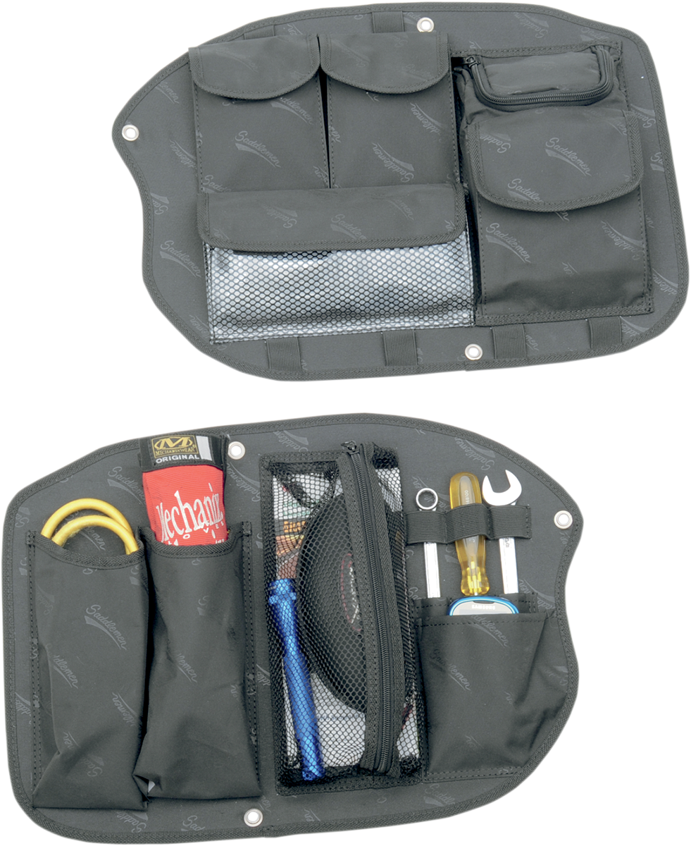 SADDLEMEN Saddlebag Organizer 3501-0719 – Durable Storage Solution for Motorcycle Saddlebags