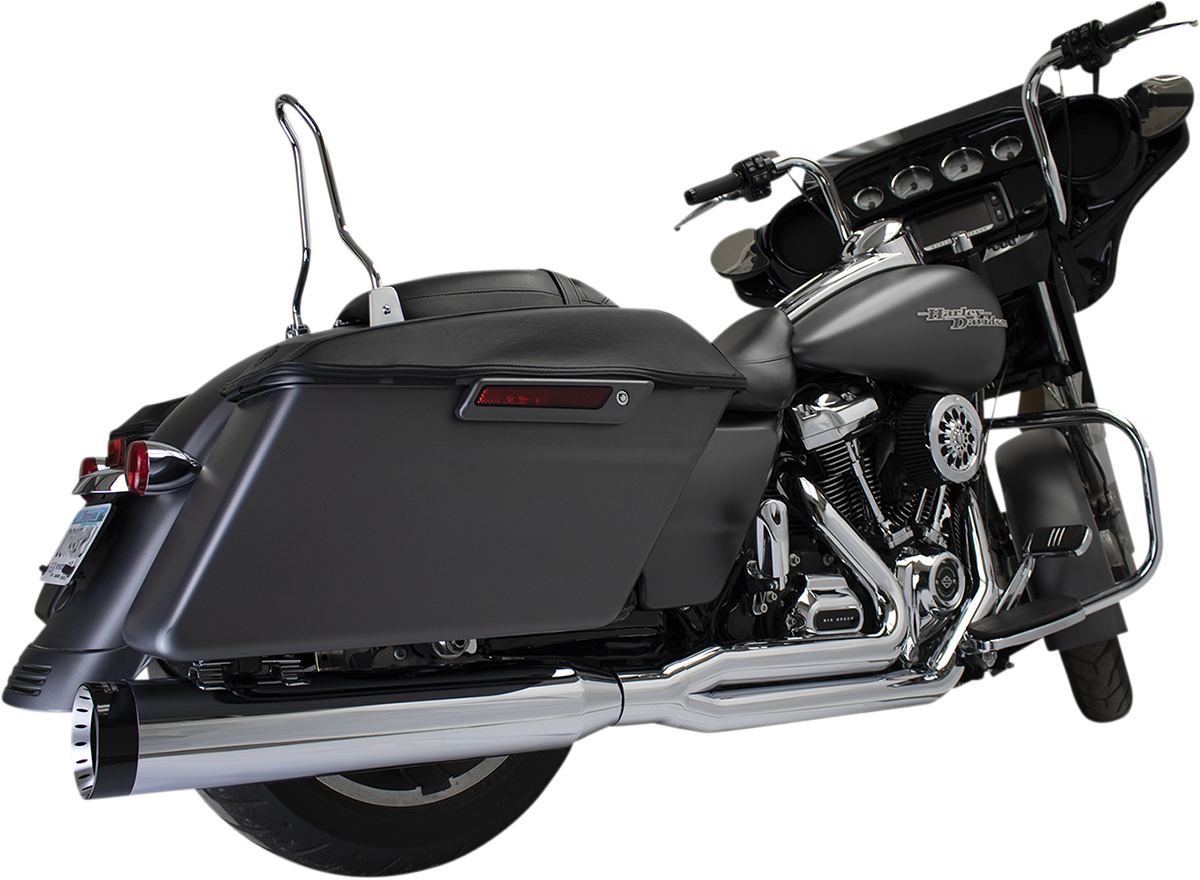 KHROME WERKS 2-into-1 Outlaw Exhaust System - Chrome - No End Cap Included 200770