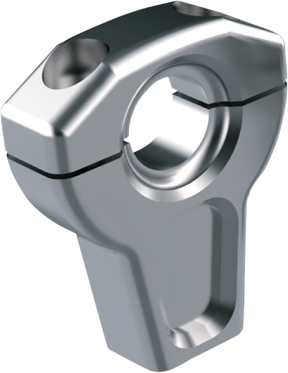 SLYFOX Handlebar Riser Kit - Straight, 1-Inch Clamping, 2-1/2-Inch Rise - Raw Finish - Part Number TM-SLY15