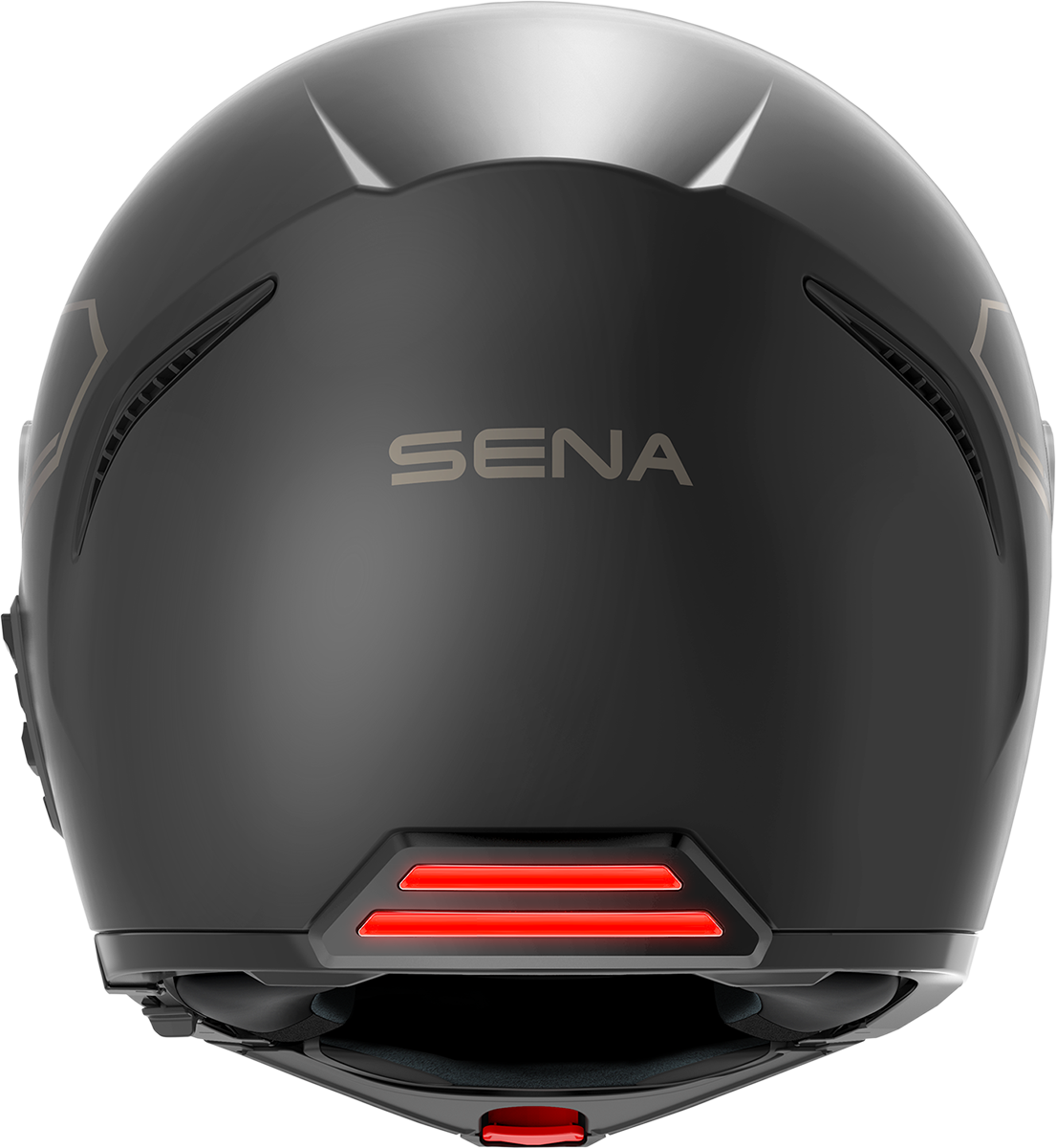 SENA Impulse Helmet Matte Black Large with Advanced Mesh & Bluetooth Intercom IMPULSE-MB00L1
