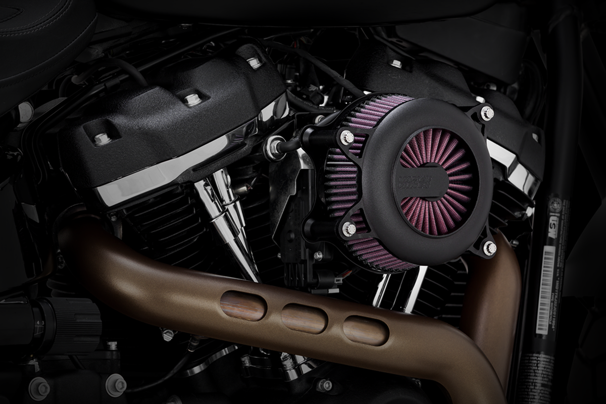 Vance & Hines VO2 Rogue Air Intake Kit - Wrinkle Black (Part 40381)