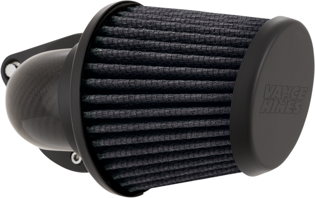 Vance & Hines VO2 Falcon Air Intake Kit - Weaved Carbon Fiber | Part No. 40055