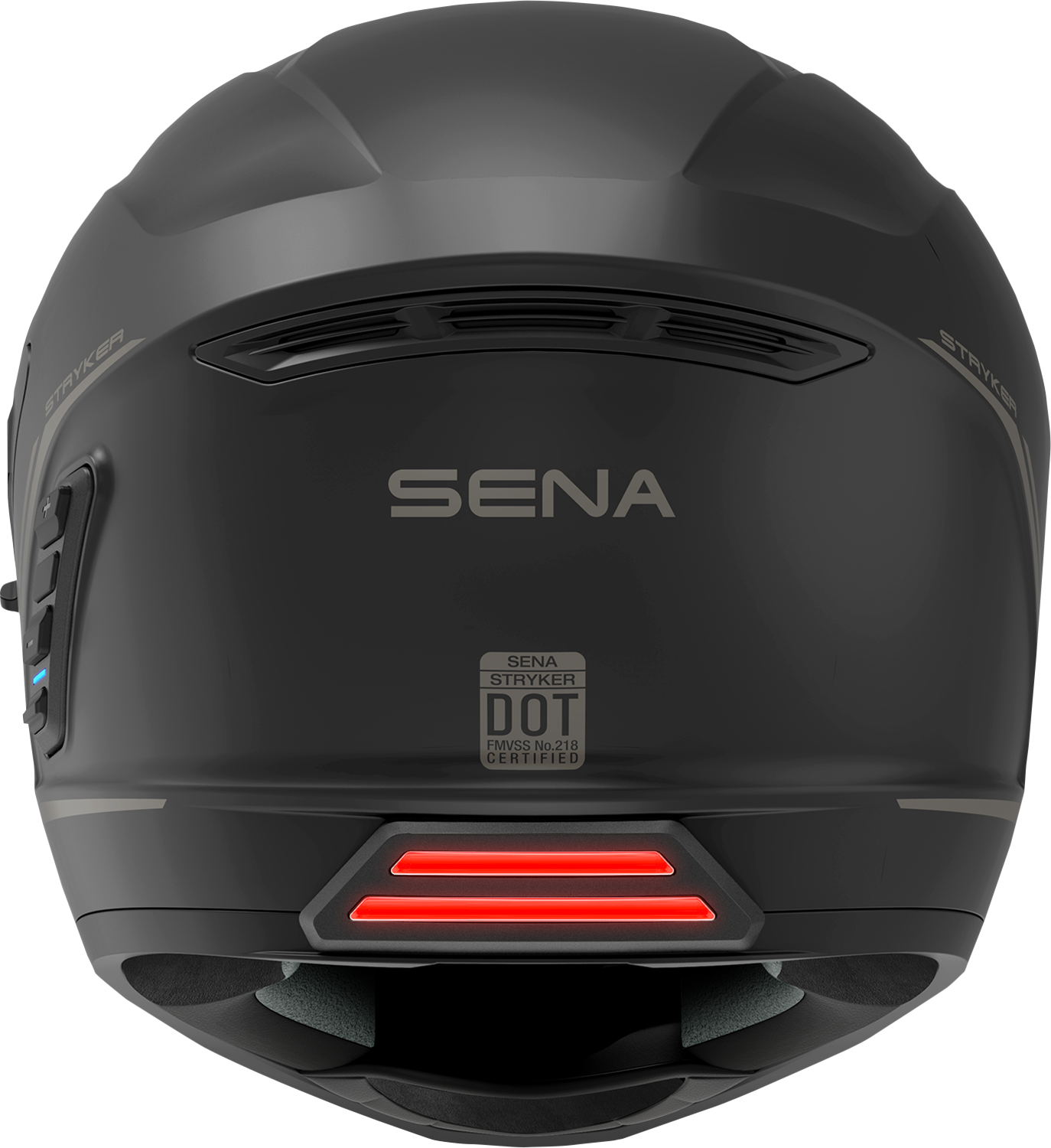 SENA Stryker Helmet - Matte Black - Medium (Part Number: STRYKER-MB00M1)