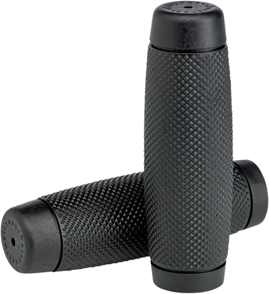 BILTWELL Recoil Bar Grips - 1" - Black 6703-0101