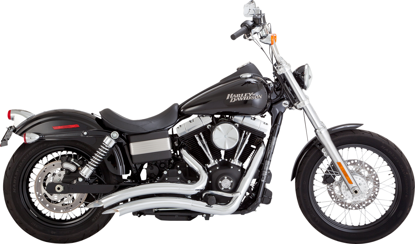 Vance & Hines Big Radius Exhaust System - Chrome (Part Number 23371)