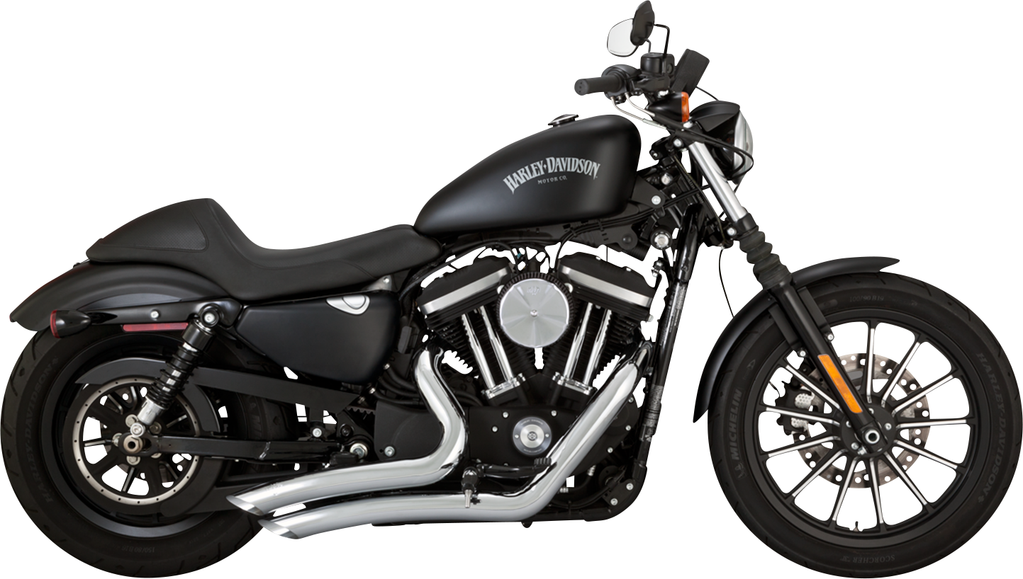 Vance & Hines Big Radius Exhaust System - Chrome Part 26367