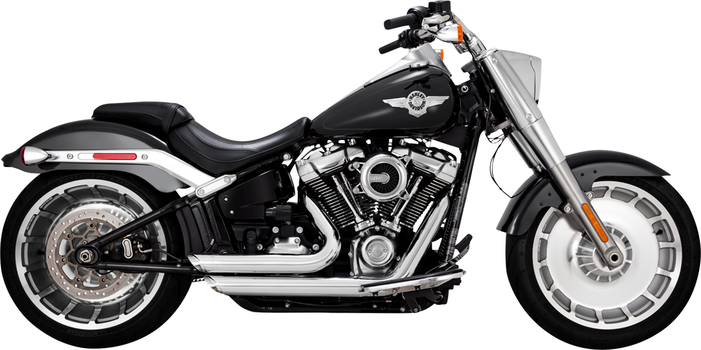 Vance & Hines Shortshots Staggered Exhaust System with Chrome Finish – Part 17335
