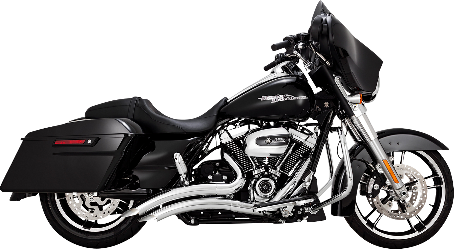VANCE & HINES Big Radius Exhaust System for Harley-Davidson - Chrome 26373