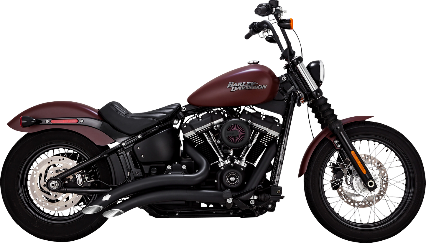 Vance & Hines Big Radius Exhaust System with PCX Technology - Black, Part 46377