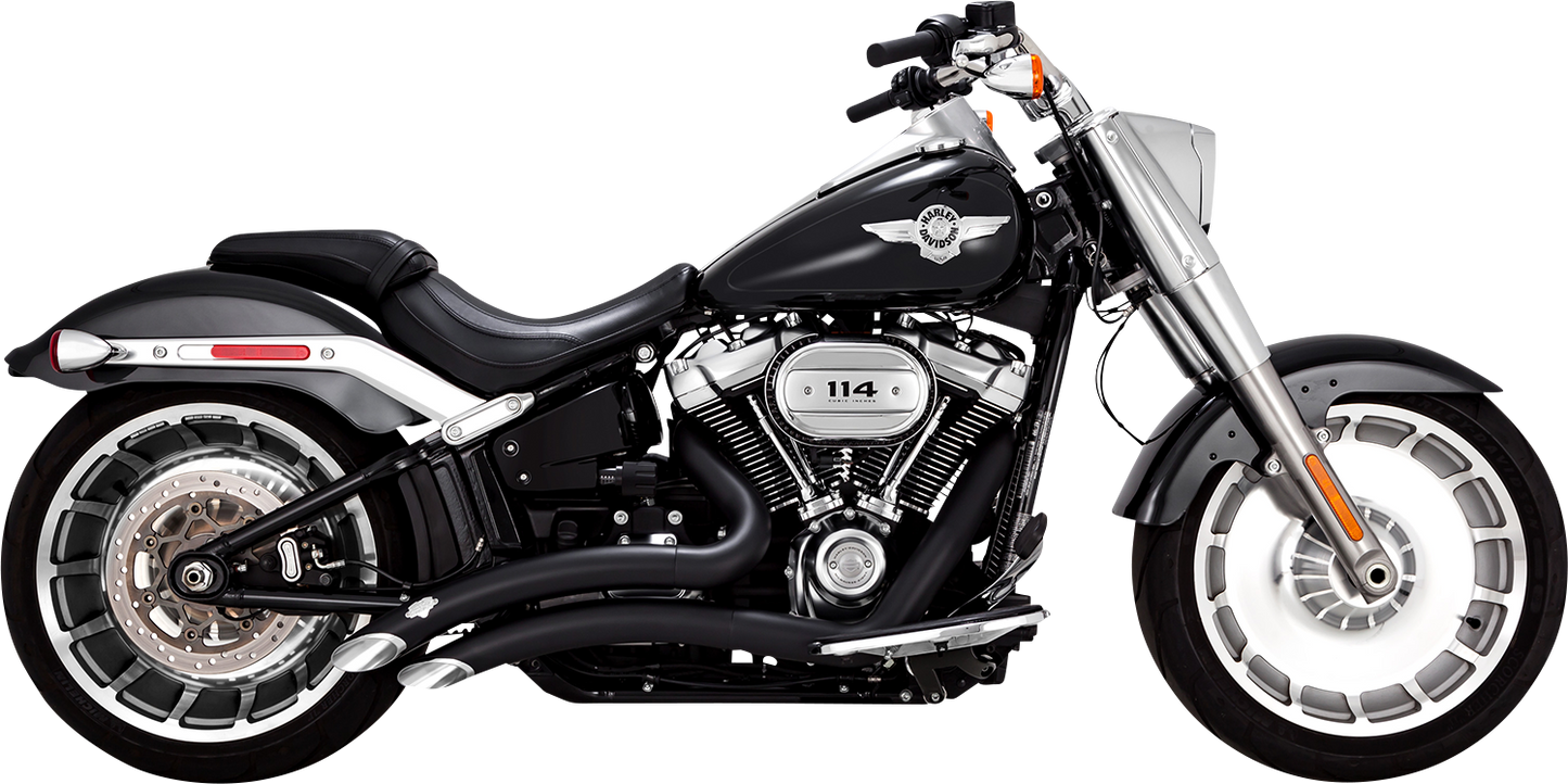 Vance & Hines Big Radius Exhaust System with PCX™ Technology - Black, Part 46375