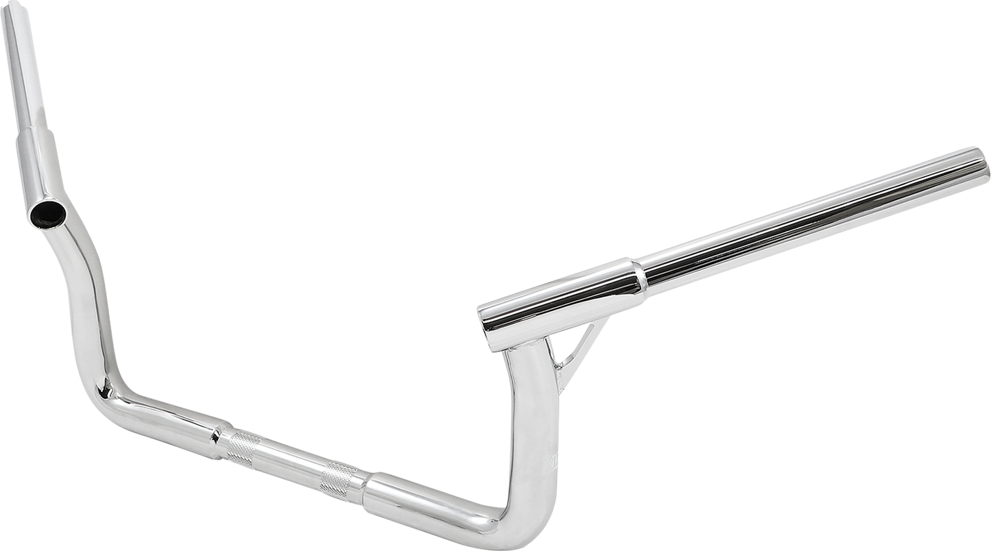 BURLY BRAND Louie Handlebar - Louie B - 8" - Chrome B12-7007C