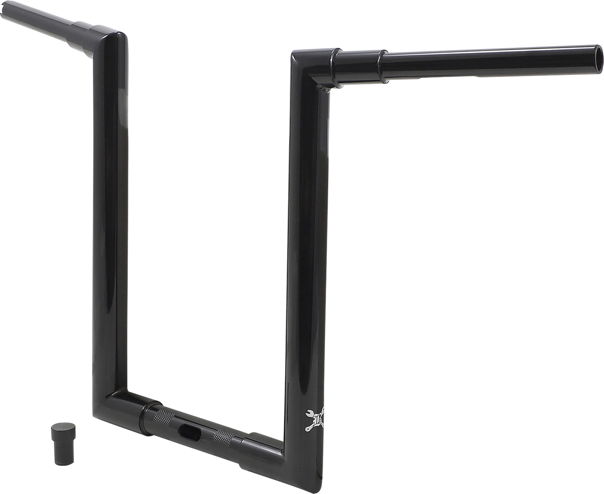 BURLY BRAND Jason Handlebar - 16" - Black B12-6092B