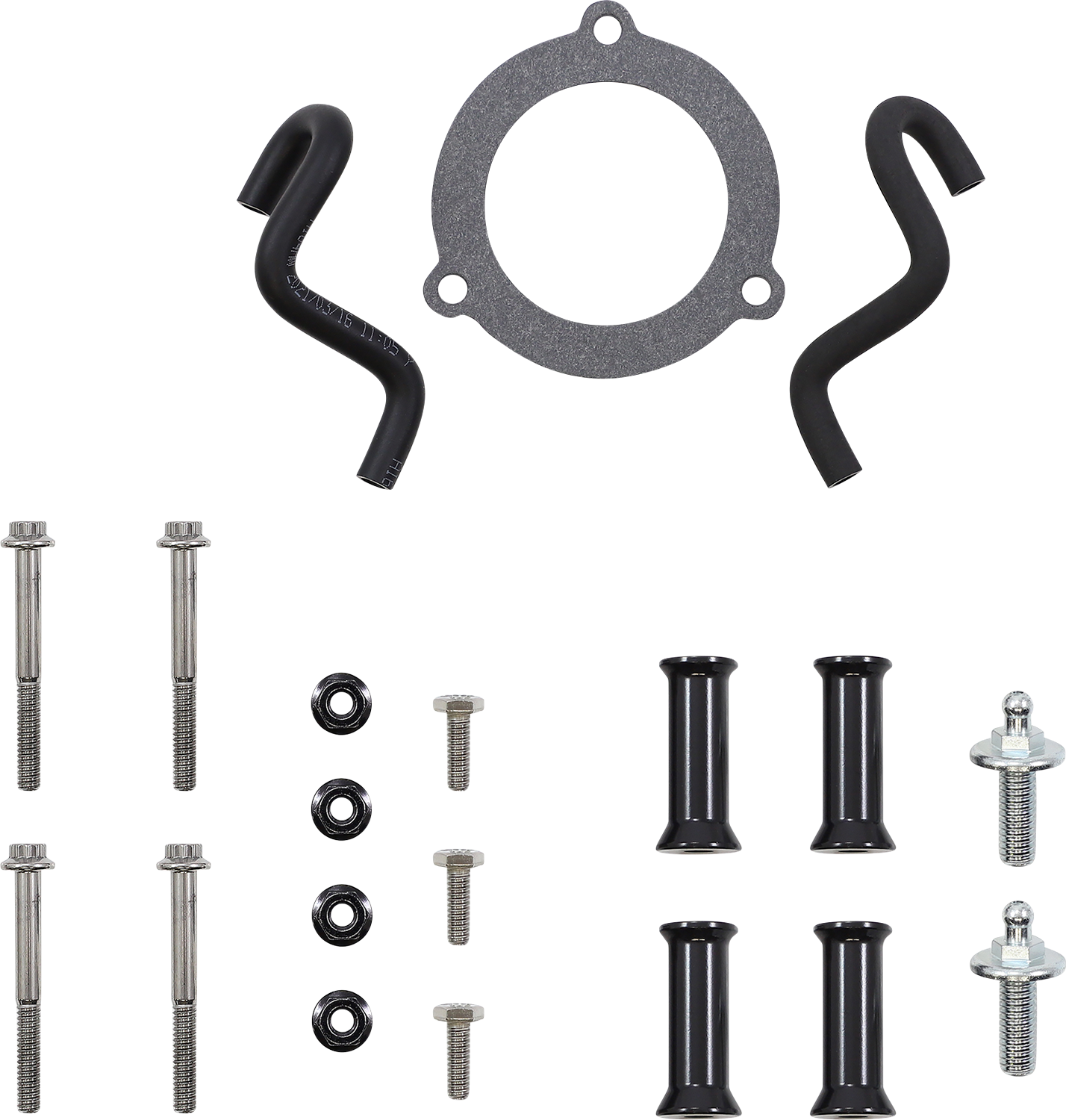 Vance & Hines VO2 X Air Intake Kit - Black Contrast for Harley Touring and Softail Models Part 42343