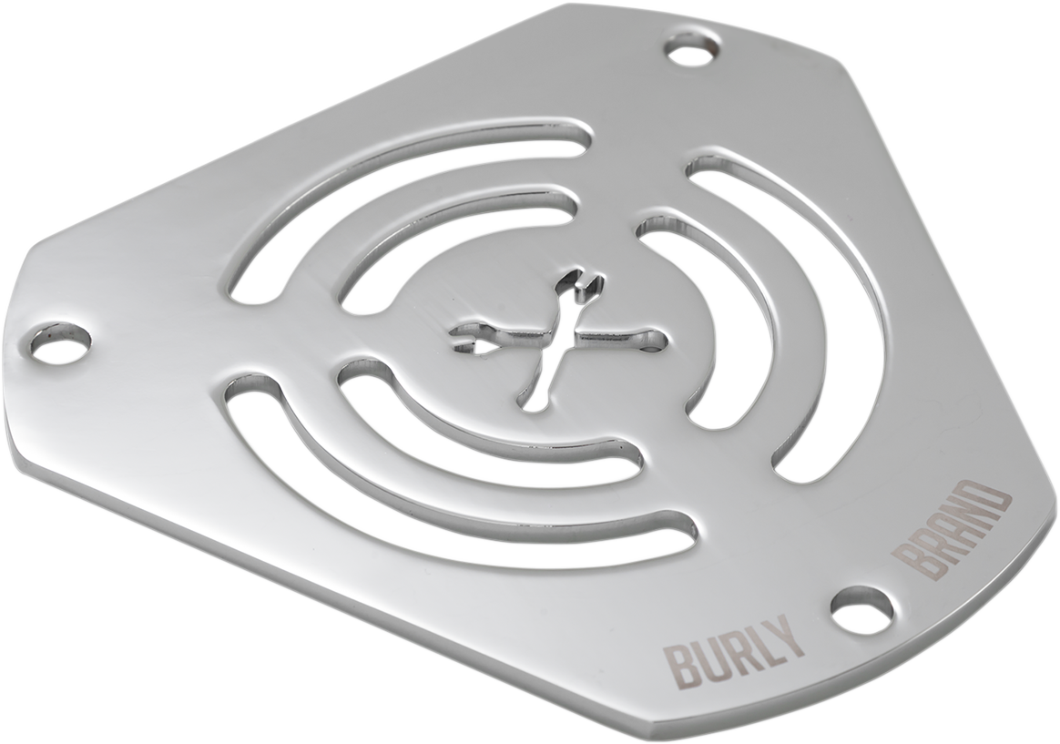 BURLY BRAND Replacement Face Plate - Wrenches - Chrome 0206-0180-CH