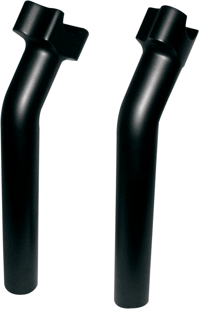 WILD 1 Chubby® Billet Risers - Pullback - 9-1/2" - Black WO530B