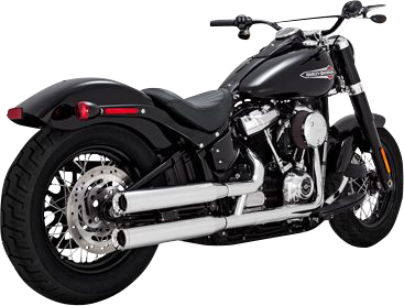 VANCE & HINES Eliminator 300 Slip-On Mufflers Chrome 16312