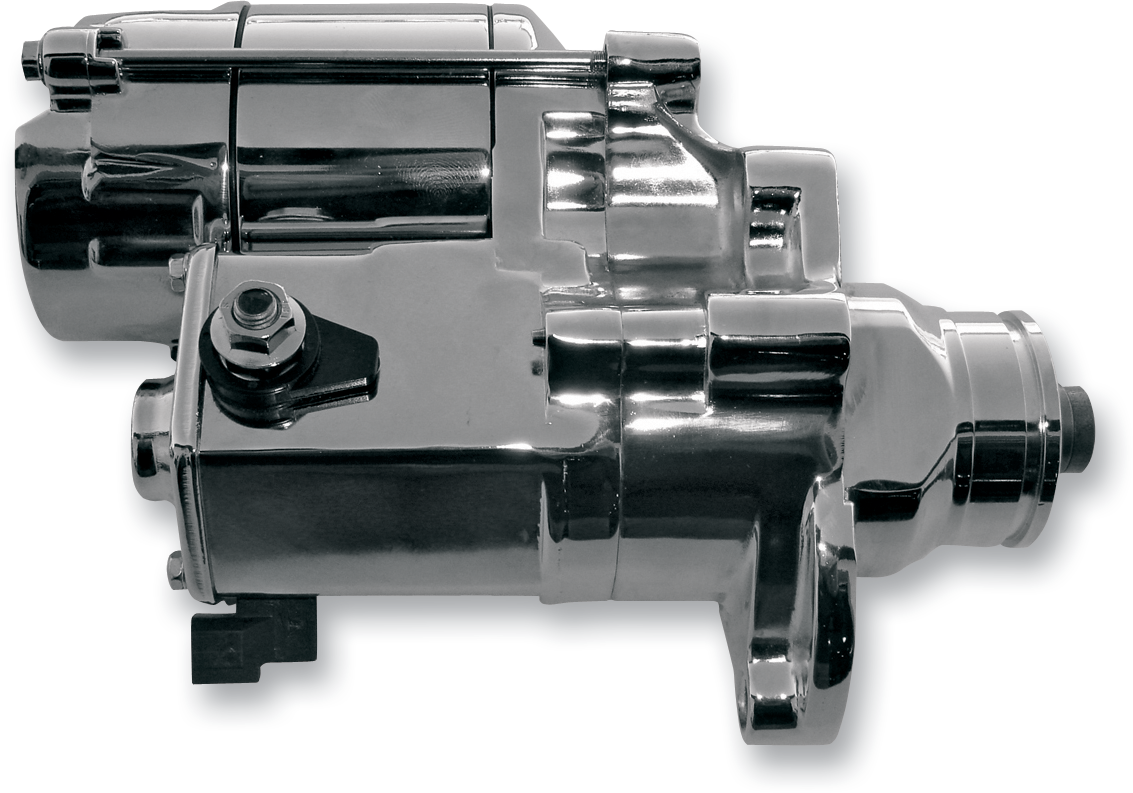 TERRY COMPONENTS Chrome Starter Motor for Harley Davidson - Part 776007