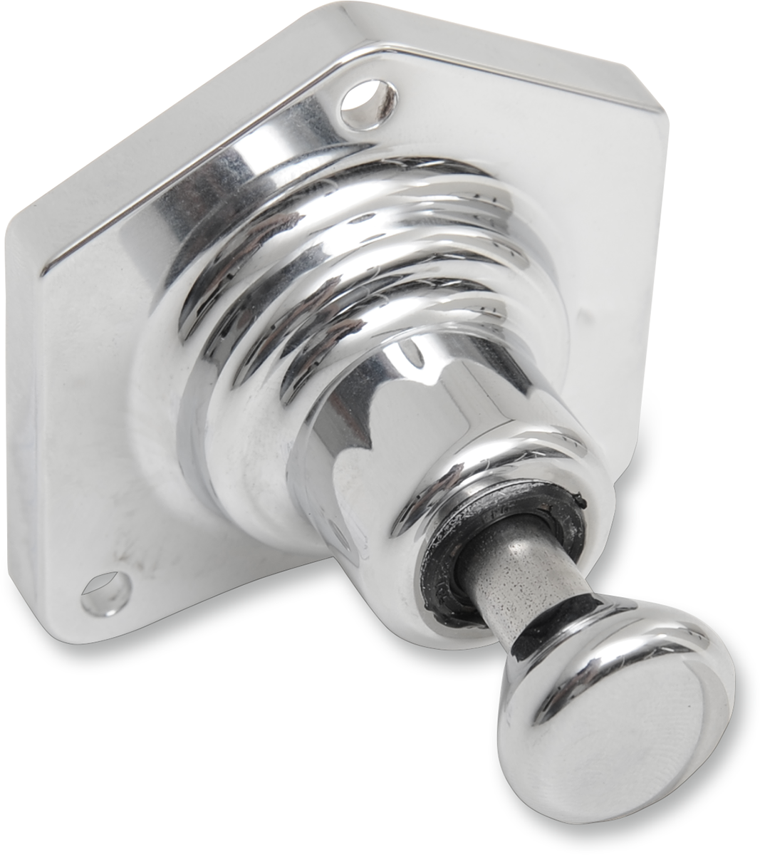 TERRY COMPONENTS Chrome Solenoid End Cover with Starter Button - Part 550003