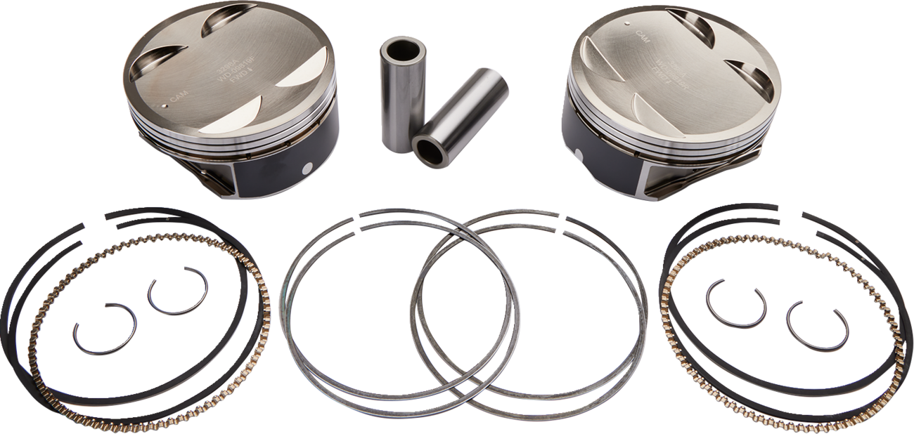 S&S Cycle Big Bore Piston Kit - 131" - +.010 - M8 (Part #920-0148)