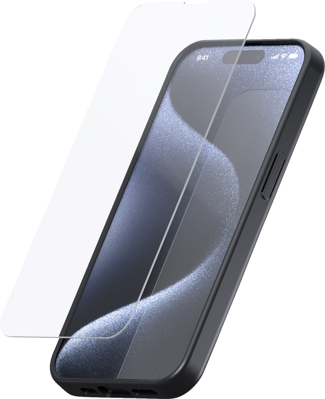 SP CONNECT Glass Screen Protector for iPhone 15 Pro (Part Number 52857)