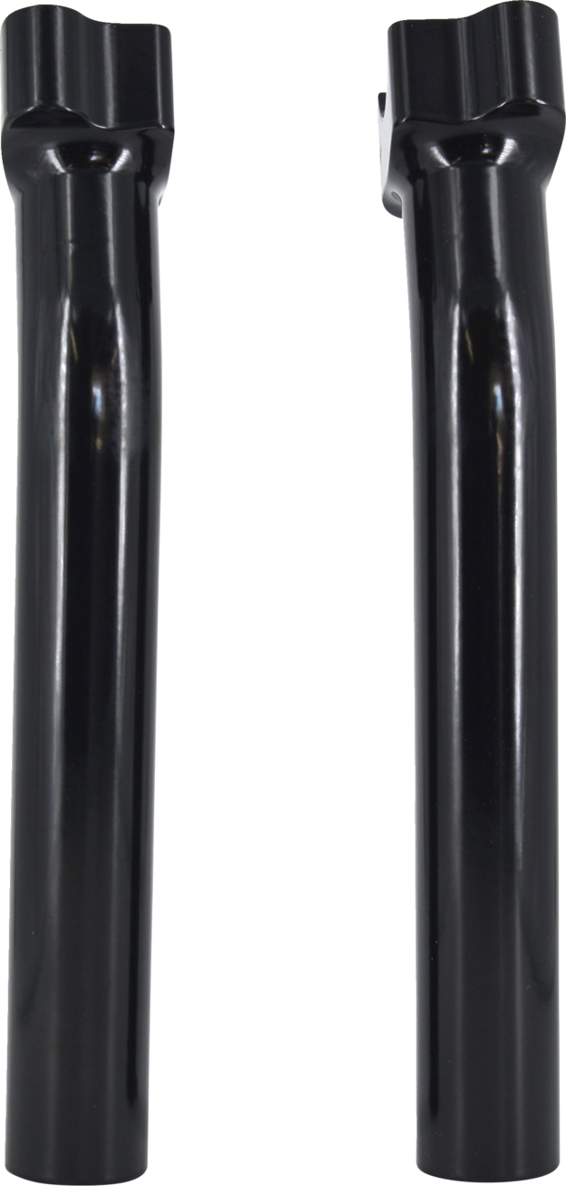 WILD 1 Chubby® Billet Risers - Pullback - 9-1/2" - Gloss Black WO530GB